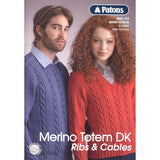 Ribs & Cables in Merino Totem DK - Morris & Sons Australia