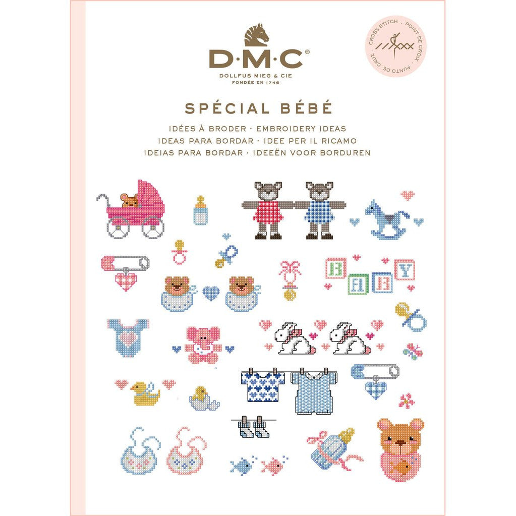 Baby Cross Stitch Booklet - DMC