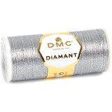 DMC Diamant Embroidery Thread D415 Silver