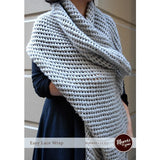 Easy Lace Wrap Knitting pattern