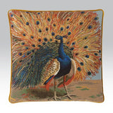 Peacock Cushion - Morris & Sons Australia
