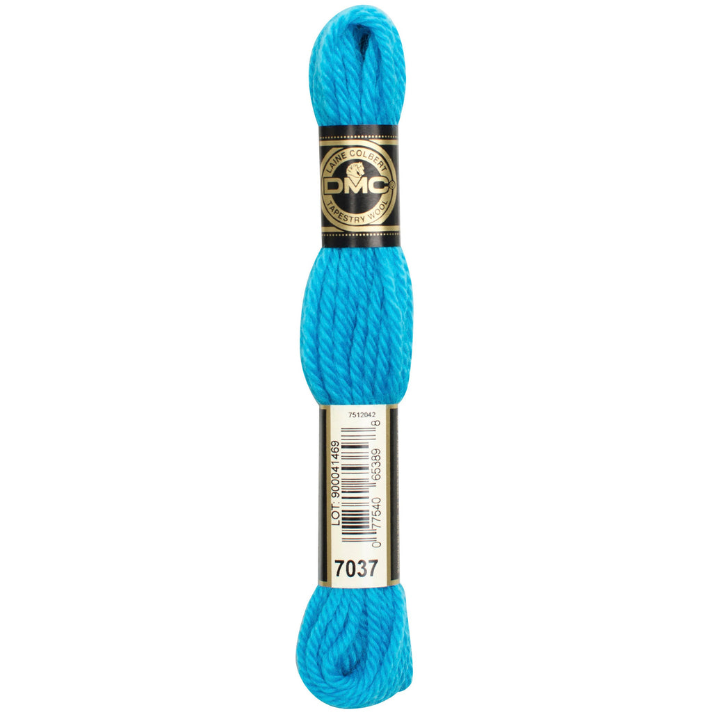 DMC Tapestry Wool 7037 Medium Bright Turquoise - Morris & Sons Australia