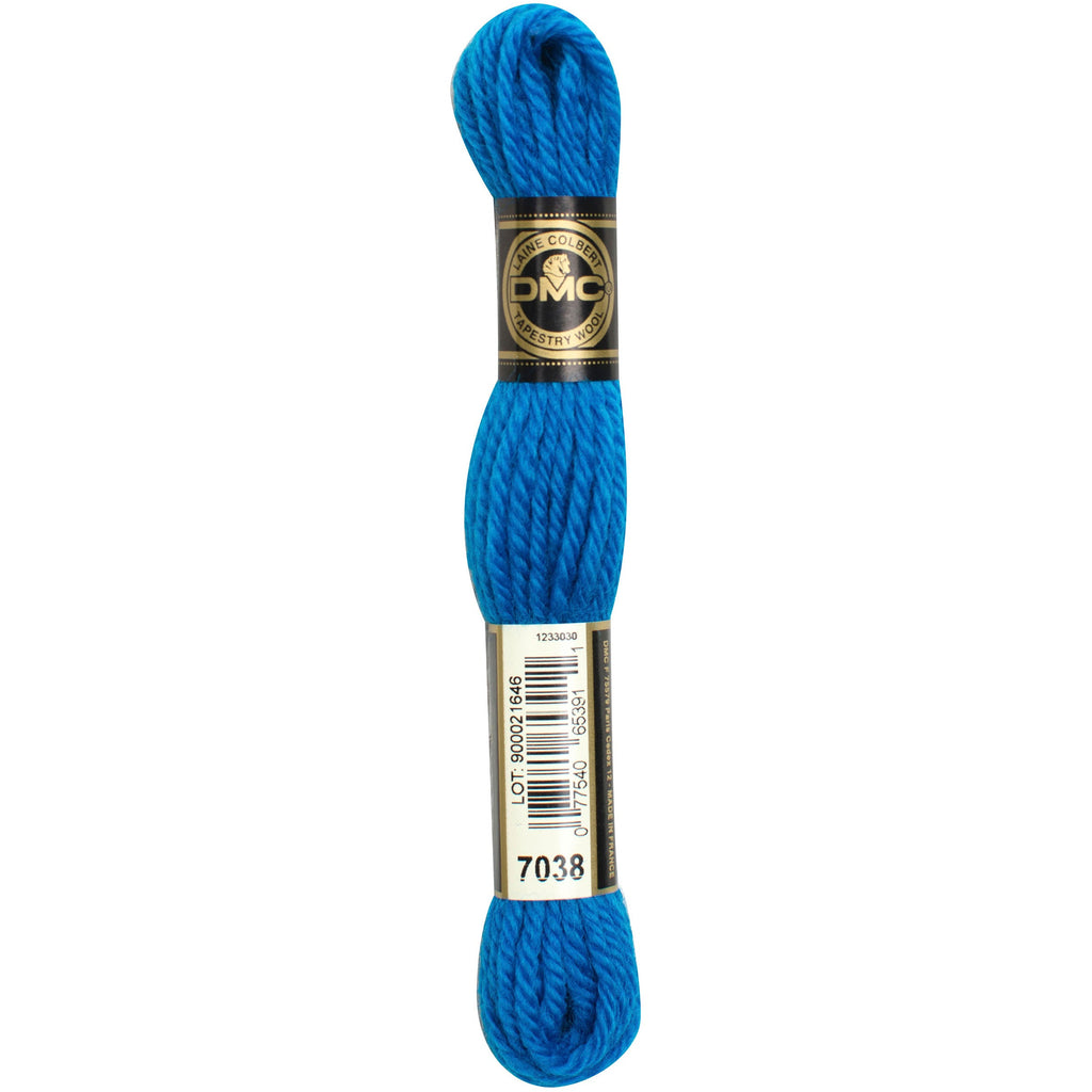 DMC Tapestry Wool 7038 Dark Bright Turquoise - Morris & Sons Australia