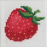 Beutron Mini Cross Stitch - Strawberry