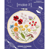 Make It Spring Flowers Embroidery Kit