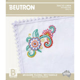 Beutron Modern Floral Rectangle Traycloth