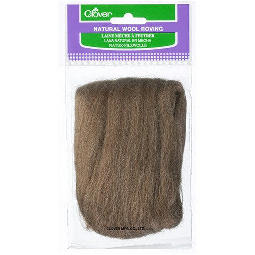 Natural Wool Roving 7935 Caramel