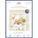 DMC Happy Campers Cross Stitch Kit
