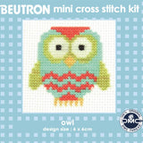 Beutron Mini Cross Stitch - Owl