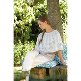 Butterfly Poncho Kit from Tea Garden by Martin Storey