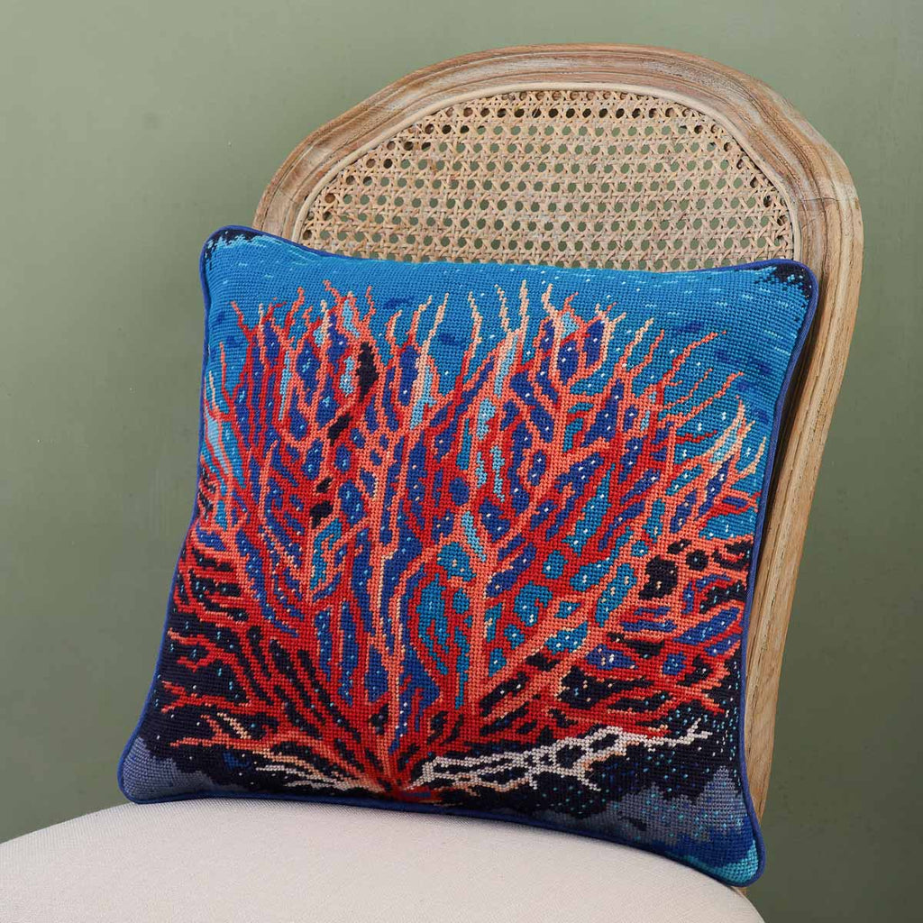 Coral Cushion