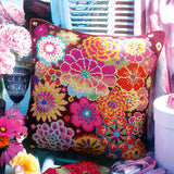 Fire Flowers tapestry Cushion kit