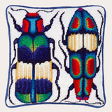 Two Jewel Beetles Cushion - Morris & Sons Australia