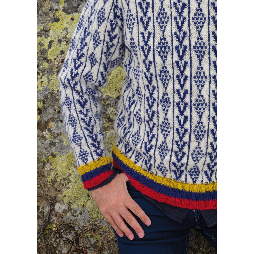 FREE knitting pattern 3. Erle - Norwegian sweater. Morris and sons