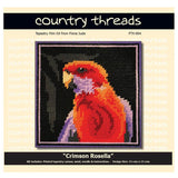 Country Threads Crimson Rosella Tapestry Kit