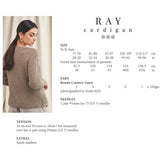 Ray Cardigan Kit from 4 Projects - Creative Linen by Quail Studio