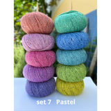 Kaffe's Colours set of Rowan Felted Tweed colour packs - Pastel | Morris & Sons Australia Online