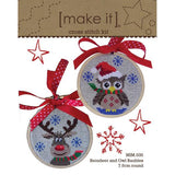 Make It Reindeer and Owl Baubles