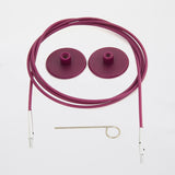 Knit Pro Interchangeable Cable Purple 150cm - Morris & Sons Australia
