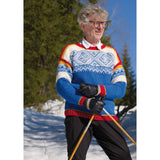 FREE Knitting pattern. Norwegian Sweater Morris and sons