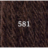 Appletons Crewel Wool 581 Brown Groundings - Morris & Sons Australia