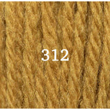 Appletons Tapestry Wool 312 Brown Olive - Morris & Sons Australia