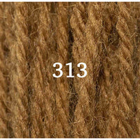 Appletons Crewel Wool 313 Brown Olive - Morris & Sons Australia