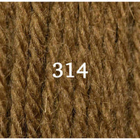 Appletons Crewel Wool 314 Brown Olive - Morris & Sons Australia