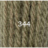 Appletons Crewel Wool 344 Mud Olive Green - Morris & Sons Australia