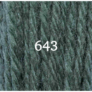 Appletons Tapestry Wool 643 Peacock Blue - Morris & Sons Australia