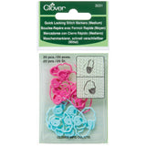 Clover Quick Locking Stitch Markers Medium 3031