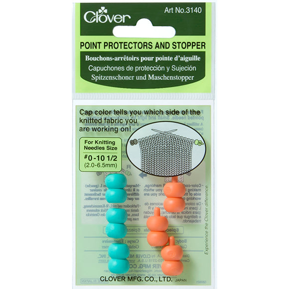 Clover Point Protectors for Circular Needles - 4 count