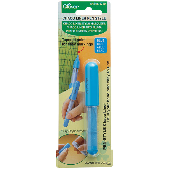 Clover Chaco Liner Pen Style Blue 4710 Morris Sons Australia