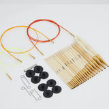 Knit Pro Bamboo Deluxe Interchangeable Needle Set