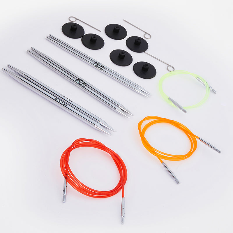 Knit Pro Nova Metal Starter Interchangeable Needle Set