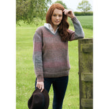 Forever Sweater V Neck Kit from Felted Tweed Colour Collection