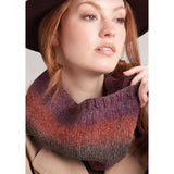 Scallop Cowl Pattern- Felted Tweed Colour Collection