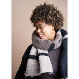 Brit Scarf Kit from 4 Projects - Brushed Fleece by Quail Studio