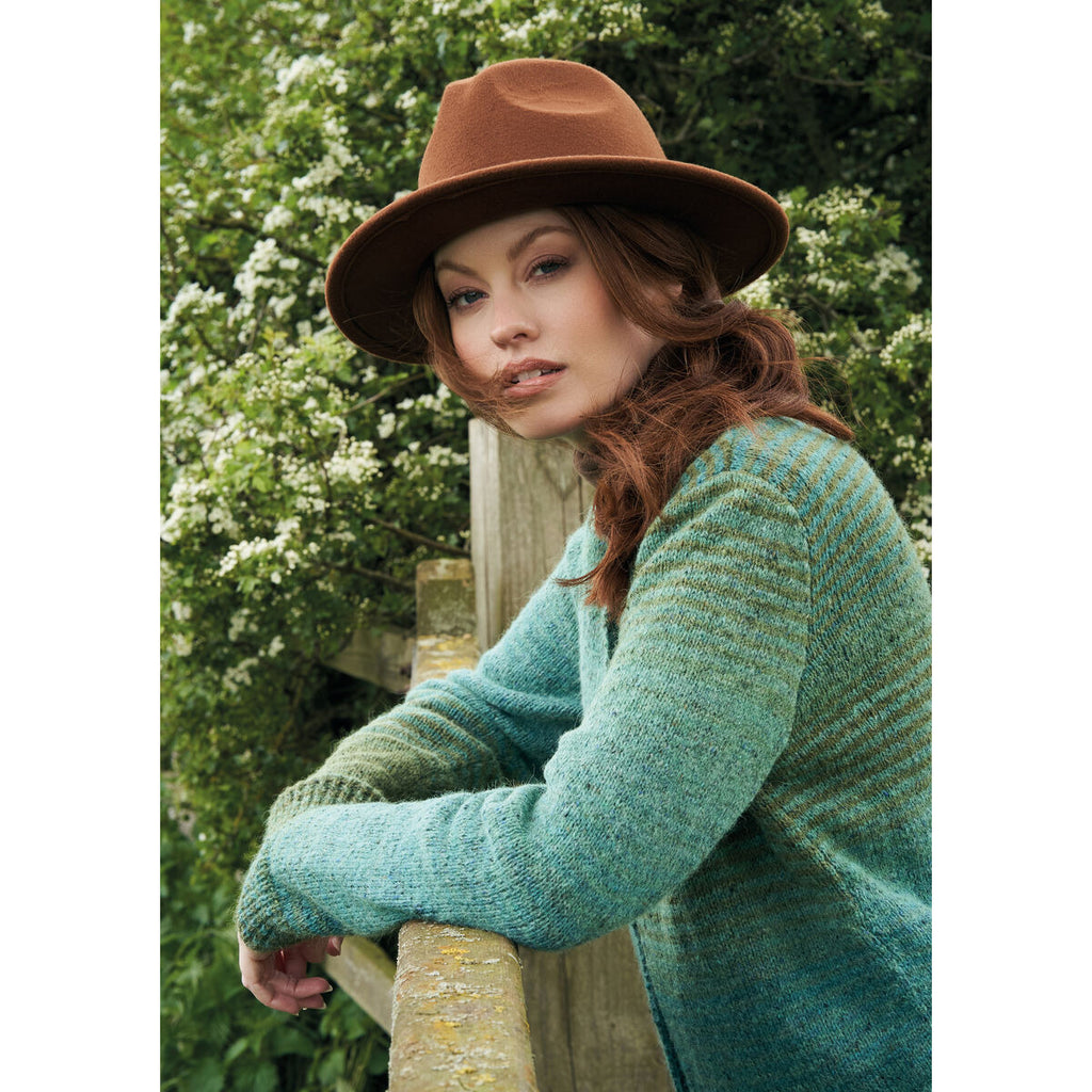 Abbey Pattern- Felted Tweed Colour Collection
