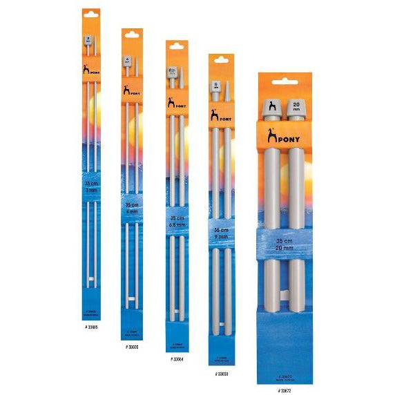 30cm Aluminimum Knitting Needles - 2.75mm - The Wool Shoppe