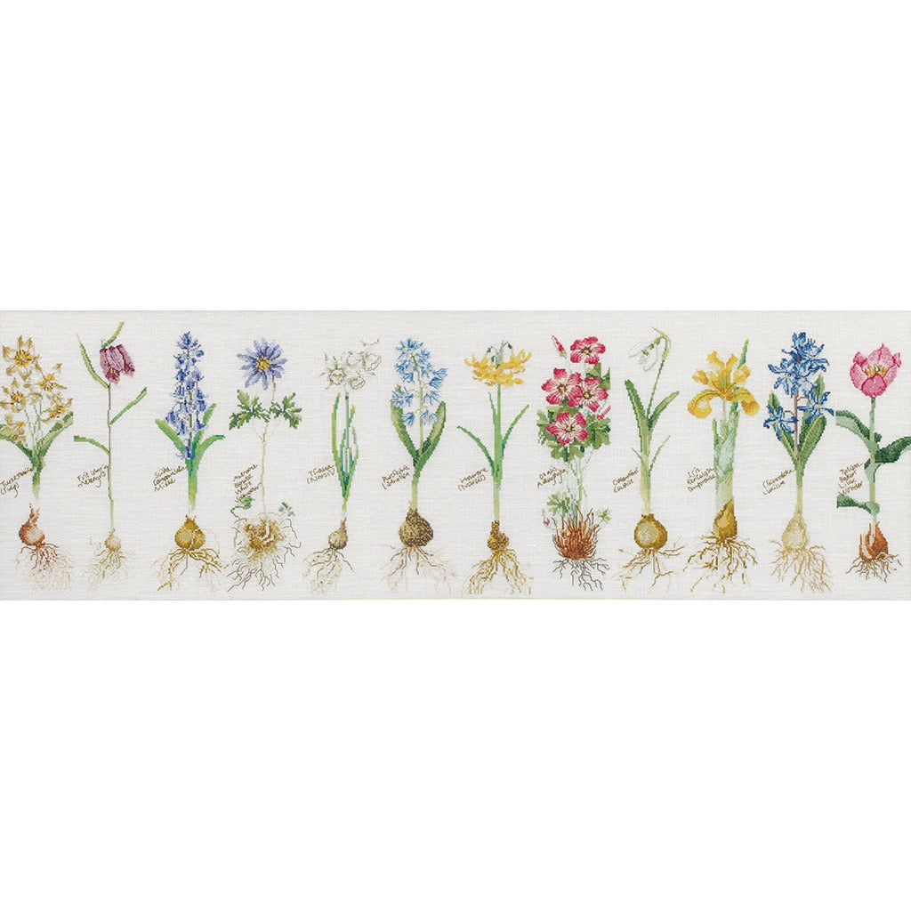 Thea Gouverneur Wildflowers Counted Cross-Stitch Kit